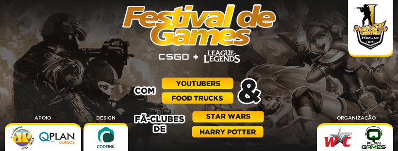 FESTIVAL DE GAMES – Evento de E-Sport do Vale do Paraíba