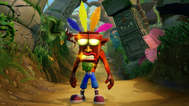 Crash Bandicoot N’ Sane Trilogy para PS4 mais um vez é o mais vendido