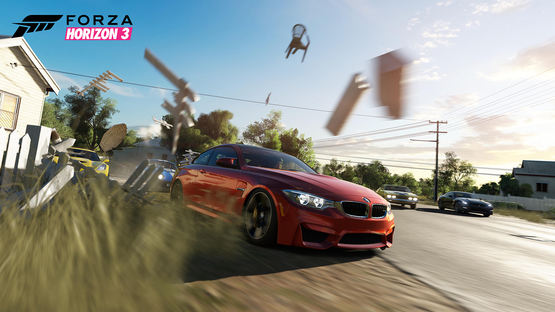 Forza Horizon 3 no Xbox One X em 4K