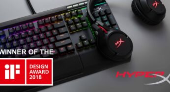 HyperX ganha selo IF DESIGN AWARD 2018