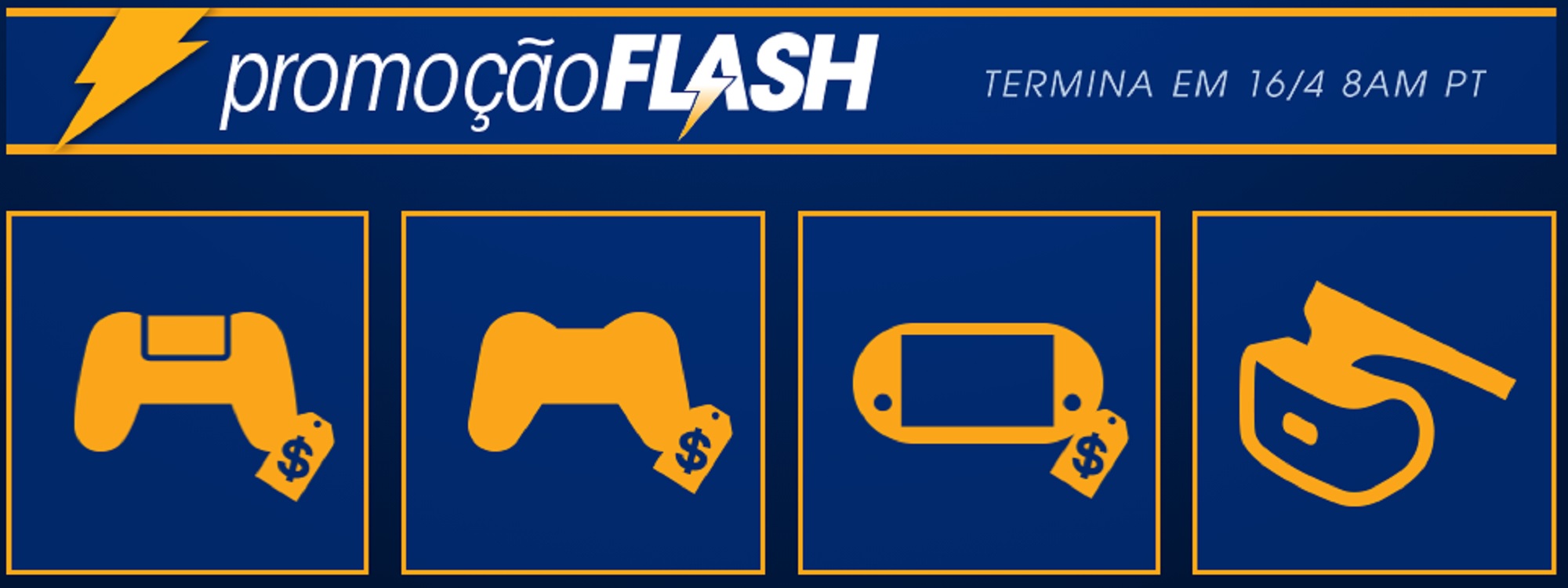 Playstation Store Promoção Flash até 16 de Abril