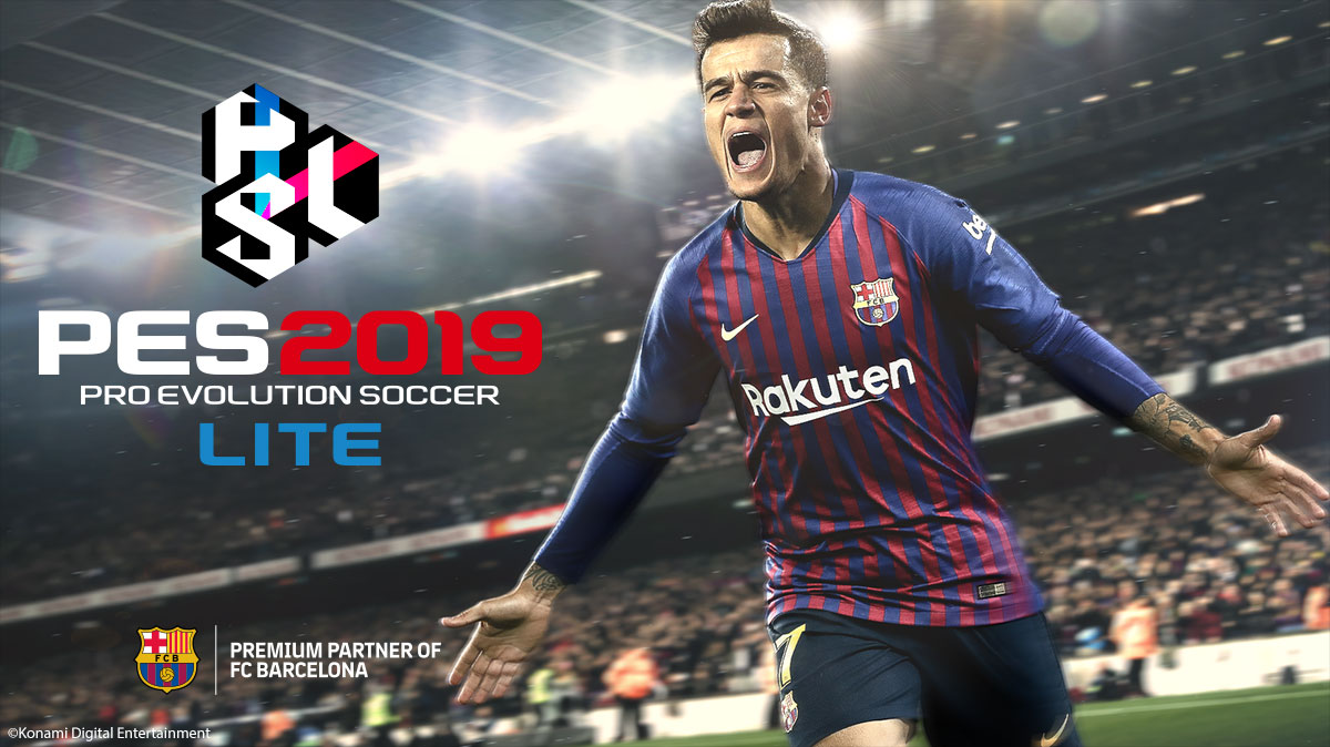 PES 2019 Lite disponível gratuitamente