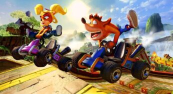 Crash Team Racing rodando no PS4 e PS4 PRO