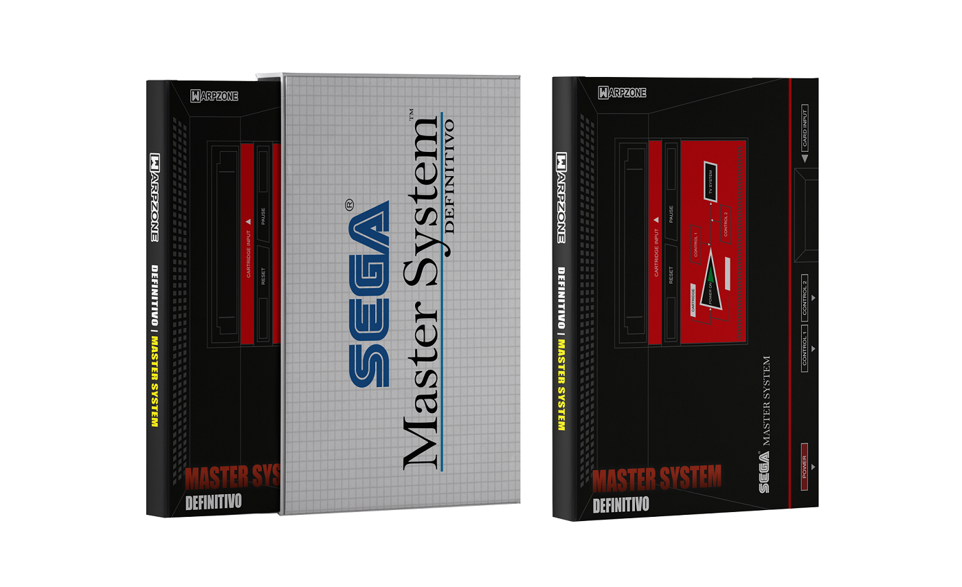 Livro Definitivo Master System & Game Gear da WarpZone