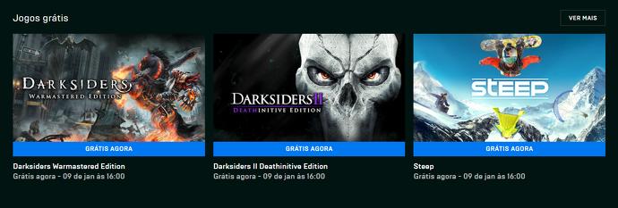 Darksiders 1 e 2 gratuitos na Epic com BÔNUS