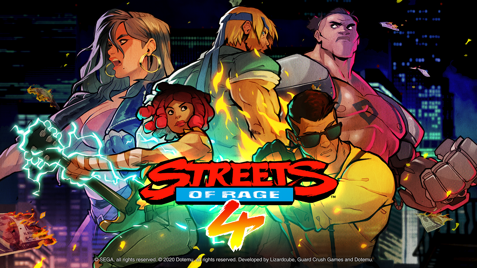 Streets of Rage 4 chega em 30 de abril!