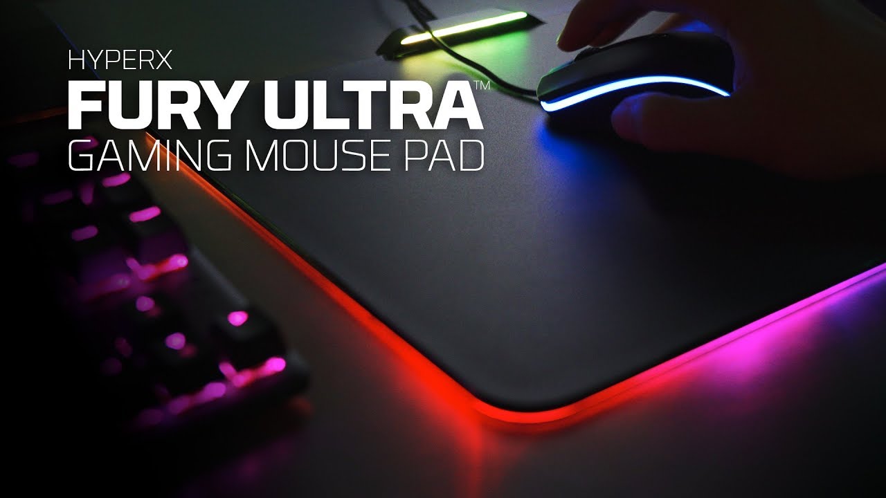Chega ao Brasil o HyperX FURY Ultra mousepad com iluminação RGB