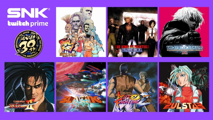 Twitch Prime oferece mais 7 jogos da SNK gratuitamente