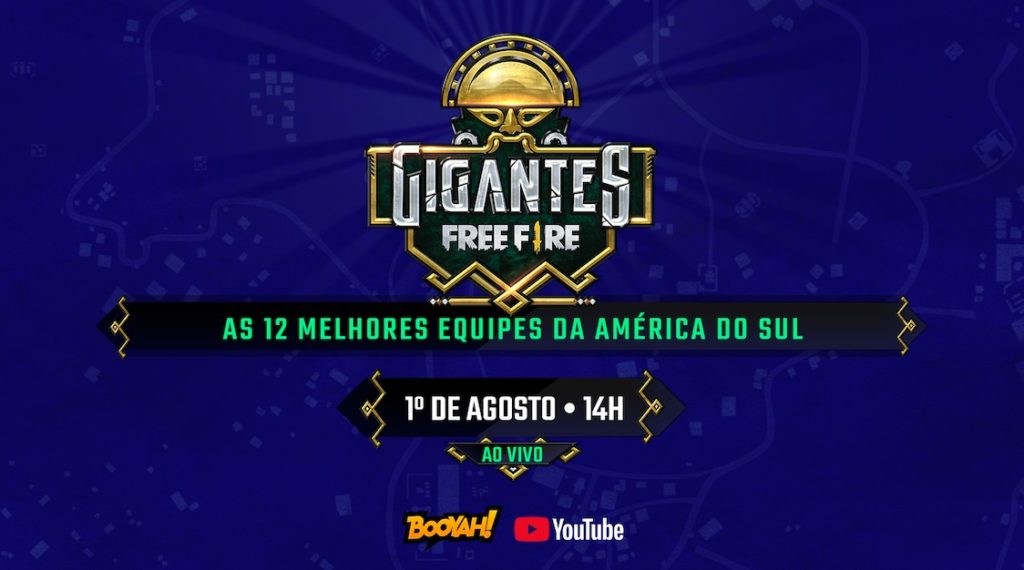 Gigantes Free Fire reúne melhores times da América do Sul neste sábado