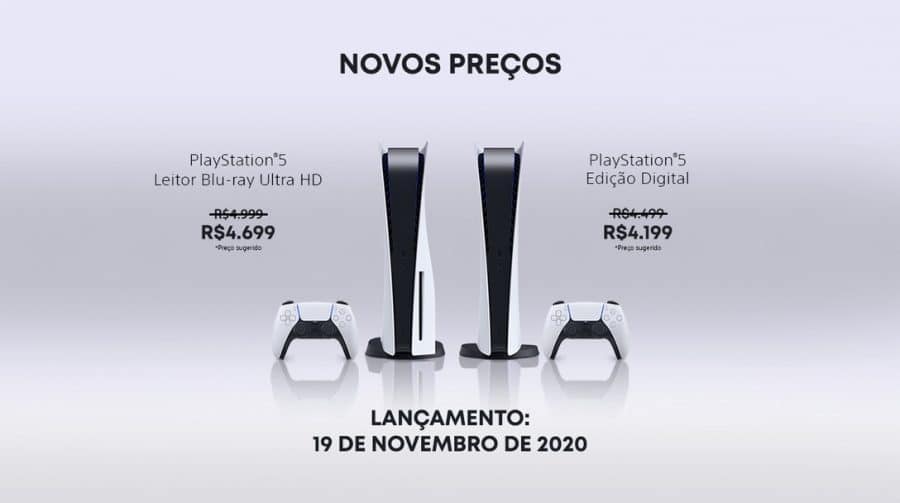 Finalmente: Sony anuncia redução de preços para PS5 no Brasil