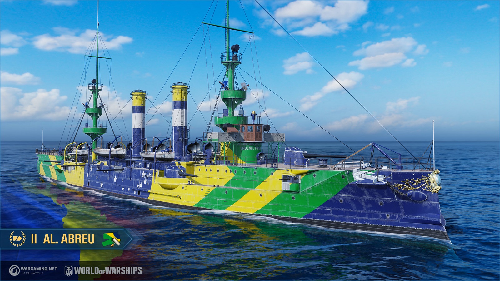 Navio brasileiro se une à frota de World of Warships