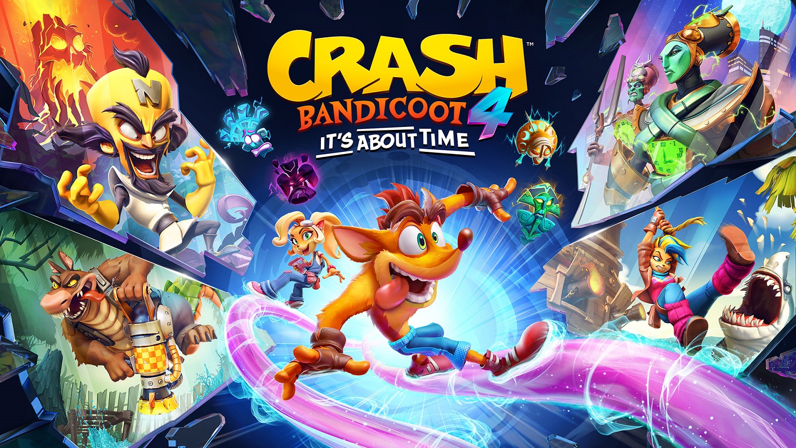 Crash Bandicoot™ 4: It’s About Time está disponível em pré-venda na eShop brasileira