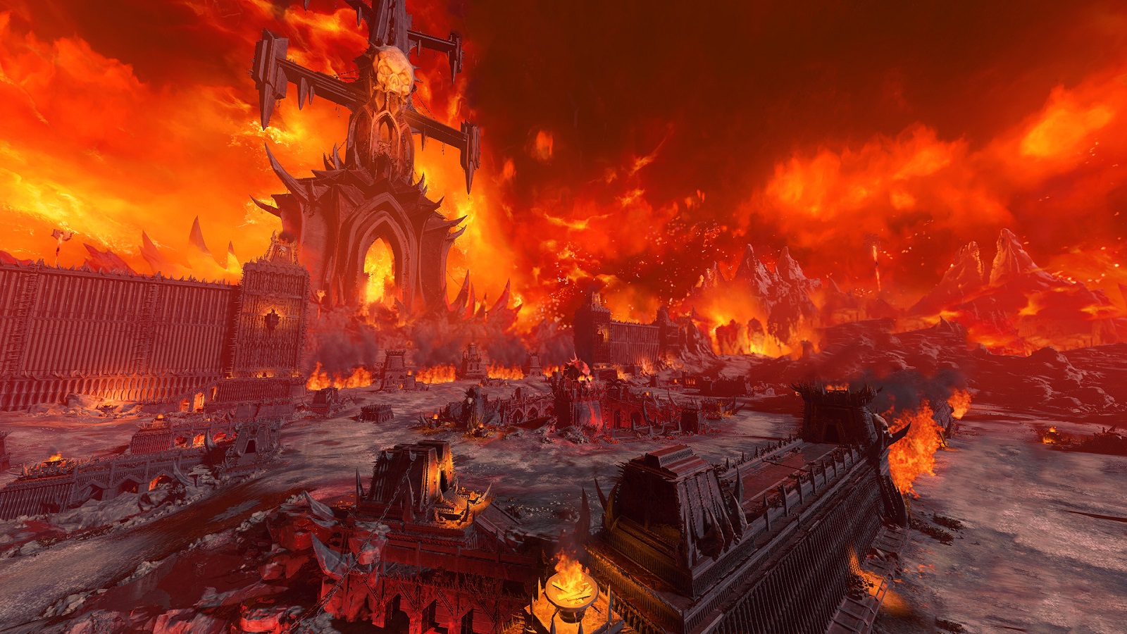 Entre no mundo de Khorne em Total War: WARHAMMER III