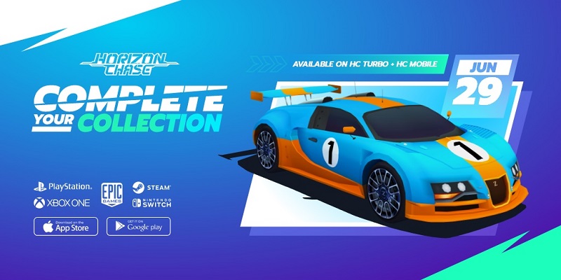 Horizon Chase Turbo GRÁTIS até dia 1 de julho na EPIC GAMES