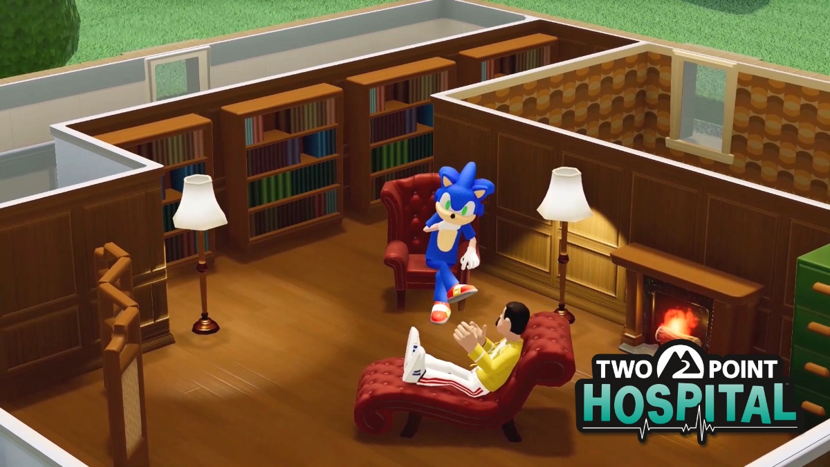 O evento crossover definitivo: Sonic se une a Two Point Hospital