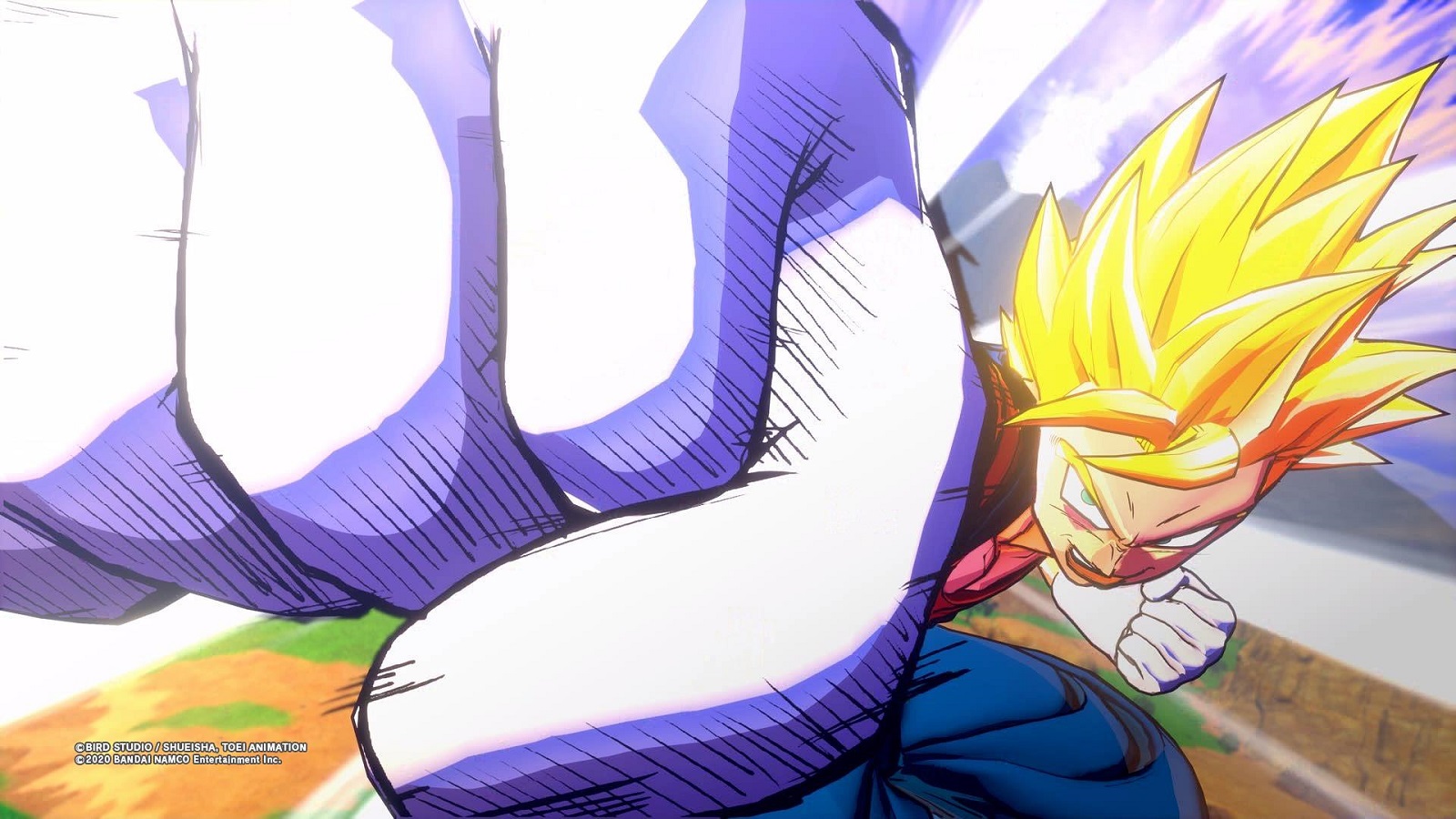 Imagens mostram Vegito em ação em Dragon Ball Z Kakarot