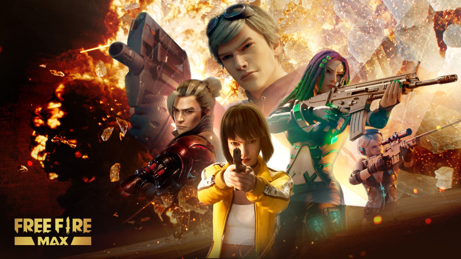 Free Fire MAX chega globalmente no dia 28 de setembro