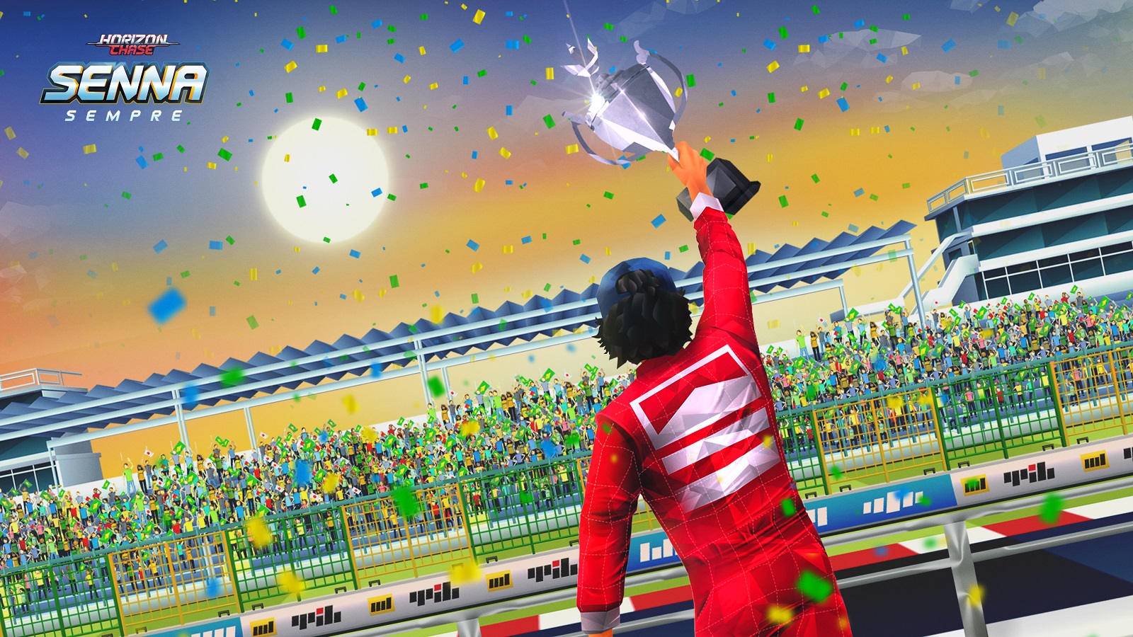 Horizon Chase lança hoje a emocionante expansão "Senna Sempre"