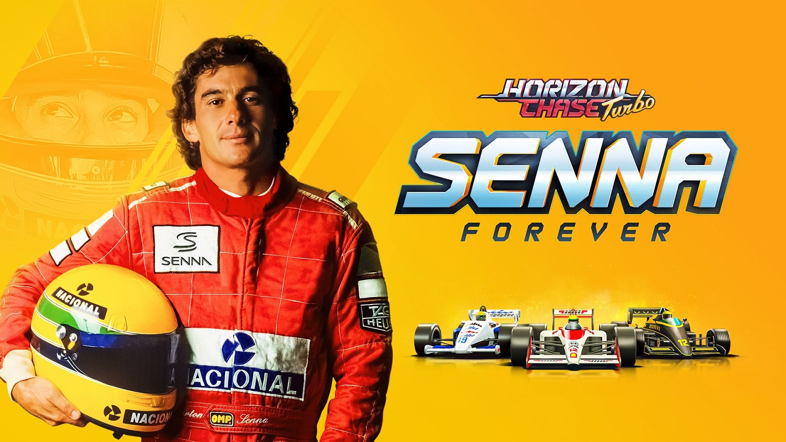 Reviva a glória de Senna em Horizon Chase