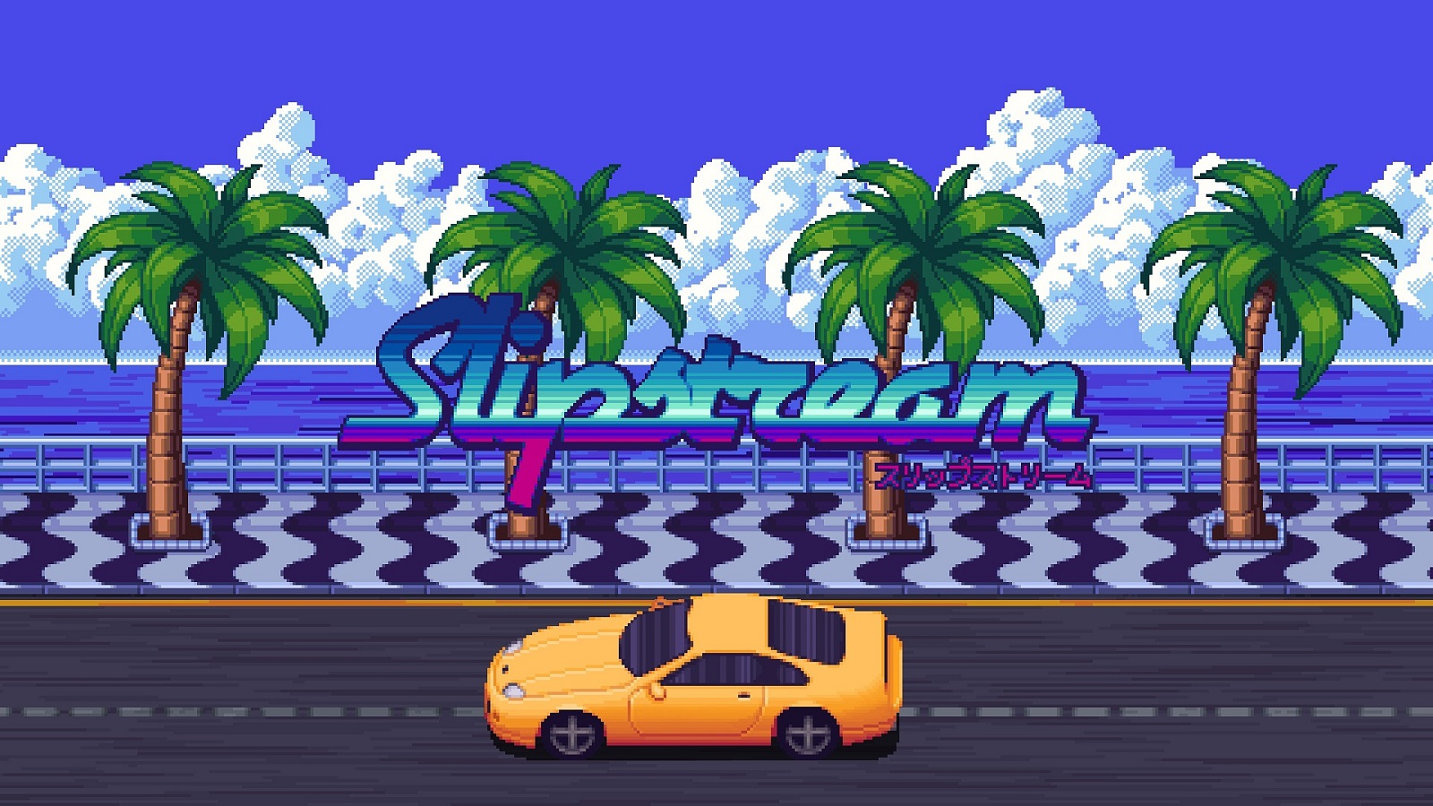 Conheça Slipstream jogos brasileiro de corrida retrô que chega agora em abril