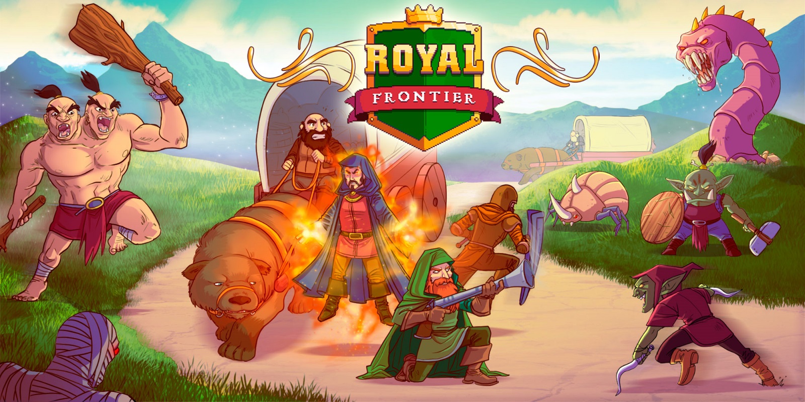 Royal Frontier: Junte sua equipe e mostre quem manda