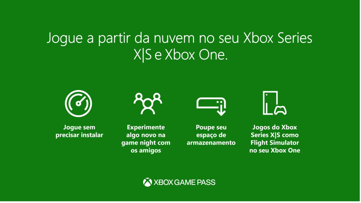 Cloud Gaming chega aos consoles Xbox One e Series X|S no Brasil