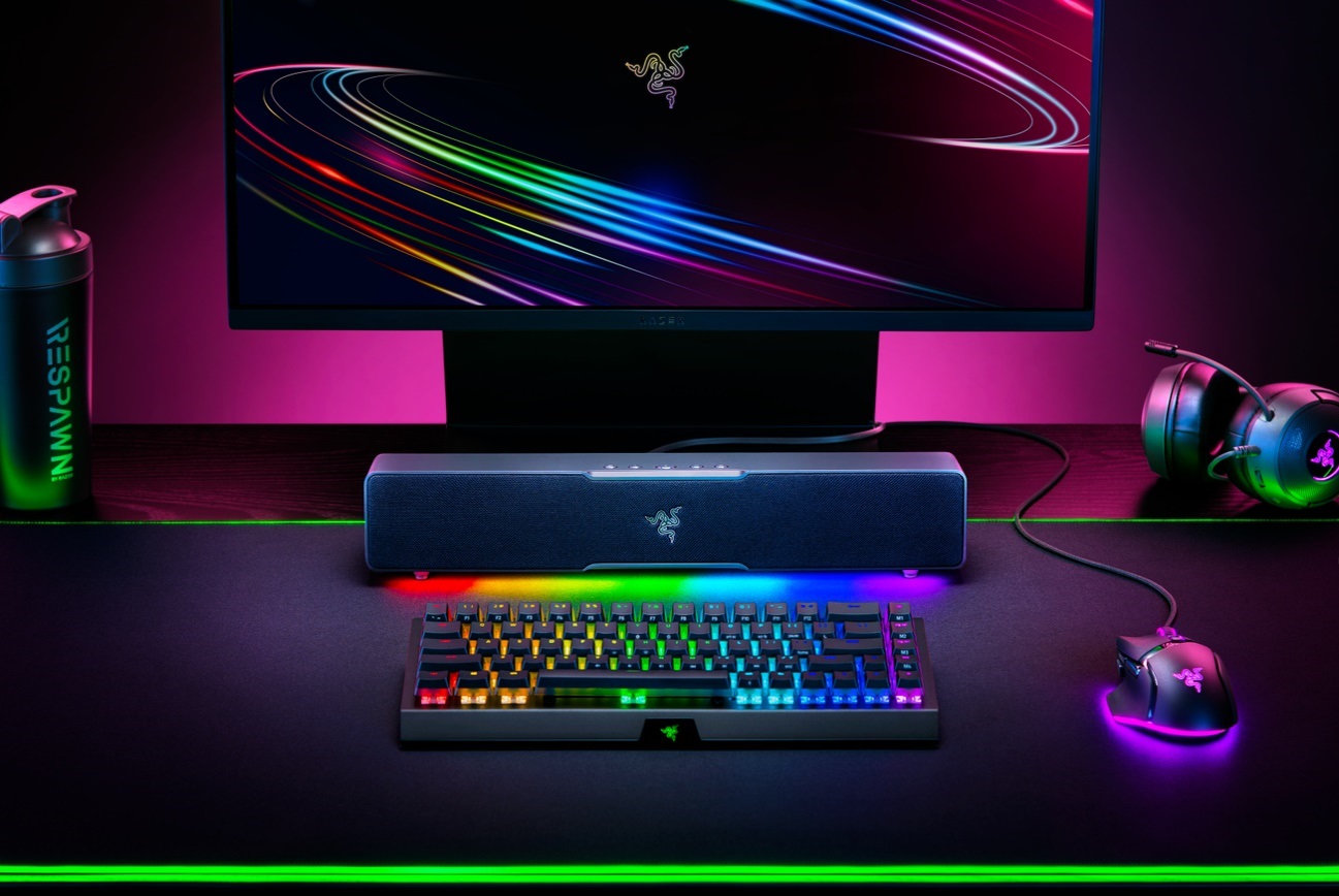 Razer apresenta Leviathan V2 X, seu novo e poderoso soundbar compacto com áudio imersivo