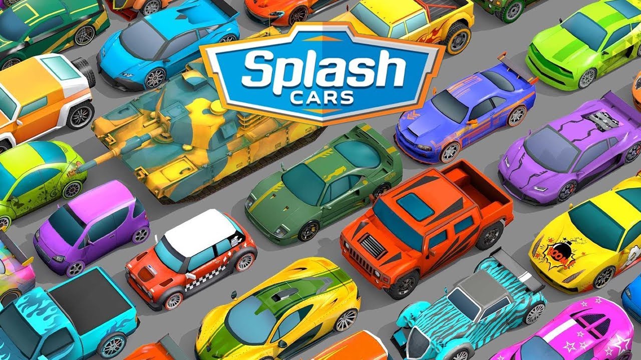 Pintar o mundo ficou ainda mais divertido com Splash Cars