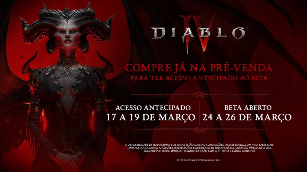 Diablo IV: Aproveite o Beta Aberto agora mesmo!