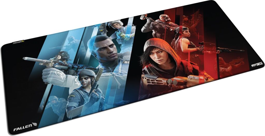 Parceria de sucesso Ubisoft Brasil e Fallen Store lançam linha de mousepads exclusivos de Tom Clancys Rainbow Six Siege