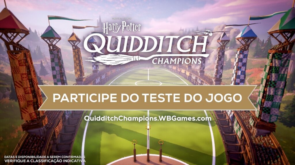 Harry Potter Campeões do Quadribol Teste antecipado agora disponível