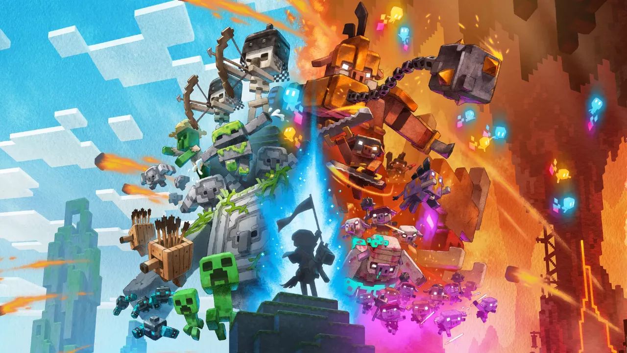 Minecraft Legends - Liderando a batalha para salvar o Overworld