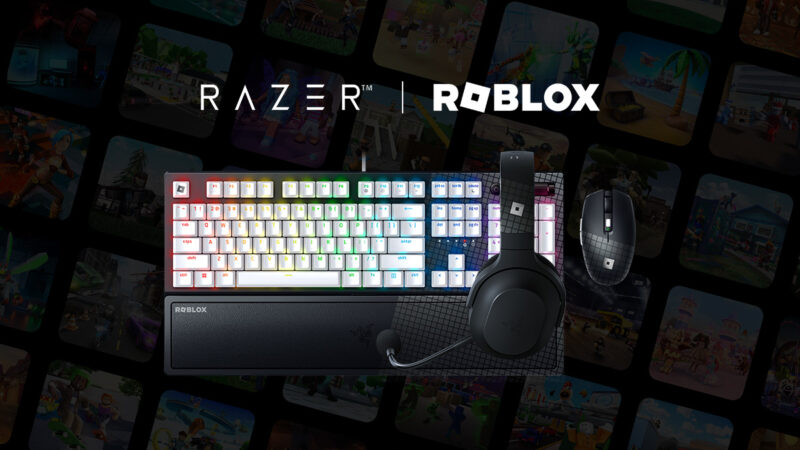 Razer e Roblox: Collab de sucesso com periféricos customizados