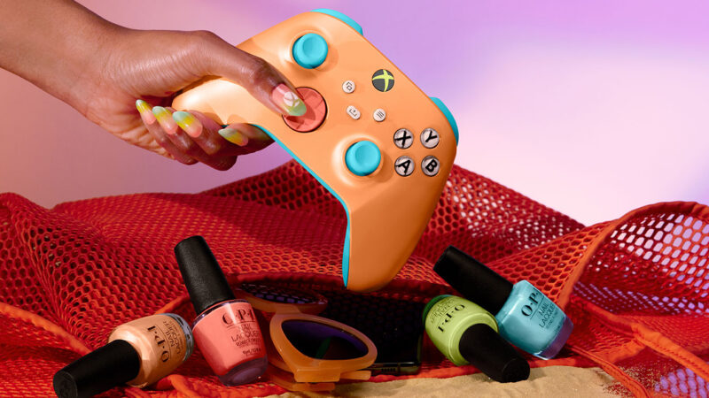 Controle Xbox Sunkissed Vibes OPI Special Edition: O Controle de Jogo Mais Estiloso do Mercado