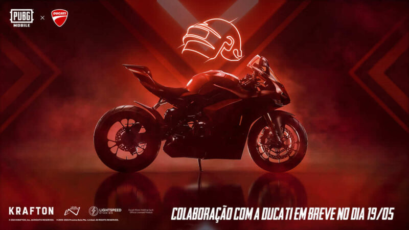 Parceria entre PUBG MOBILE e Ducati: Experimente a emoção das motocicletas italianas no jogo