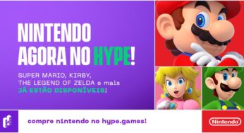 Nintendo na Hype Games: Aproveite os melhores jogos para Nintendo Switch!