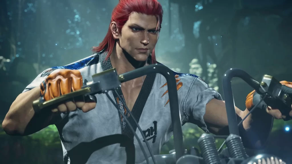 Hwoarang entra na arena em TEKKEN 8