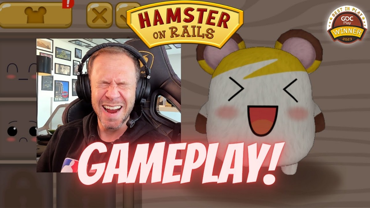Tiago Leifert lança canal de games e colabora com o jogo Hamster on Rails