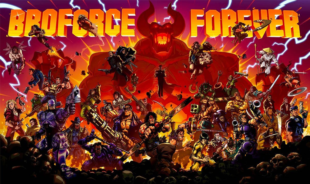 Broforce Forever: Explosões Patrióticas e Novos Heróis na Atualização Mais Aguardada