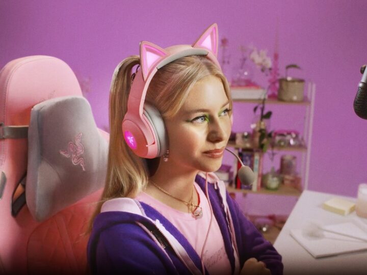 Headsets Kraken Kitty V2: Conforto, Estilo e Som Imersivo para Gamers