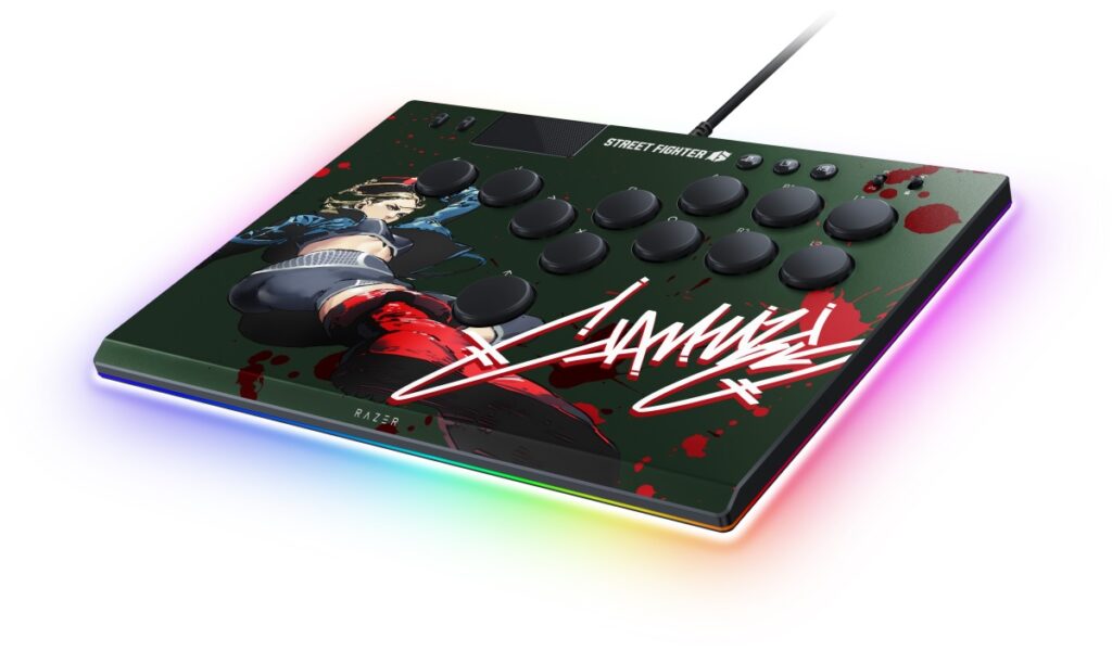 Razer Kitsune Controle Arcade Óptico para Jogos de Luta no PS5 e PC