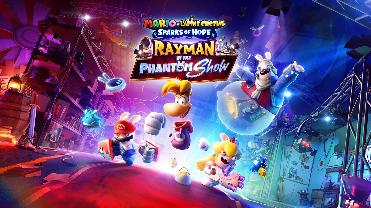 DLC de Mario + Rabbids: Rayman in the Phantom Show chega em 30 de agosto