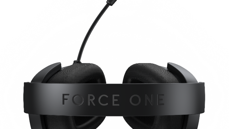 Force One Lança Novos Headsets Gamer e Microfones de Alto Desempenho