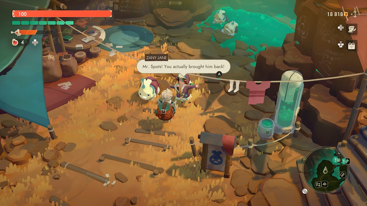 Loja de Will totalmente aprimorada com Bloblets em Moonlighter 2